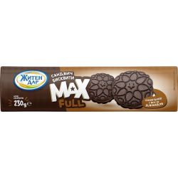 Житен Дар Max Full бисквити с пълнеж джандуя (230 г)