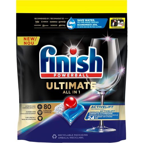 Finish Powerball Ultimate капсули за съдомиялна машина (80 бр.)