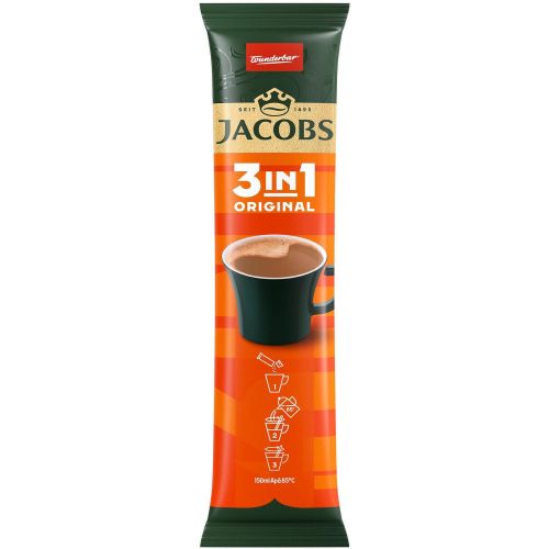 Jacobs Original 3in1 разтворимо кафе (15.1 г)