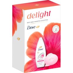 Dove Delight Body Wash Favorites Collection подаръчен комплект (1 бр.)