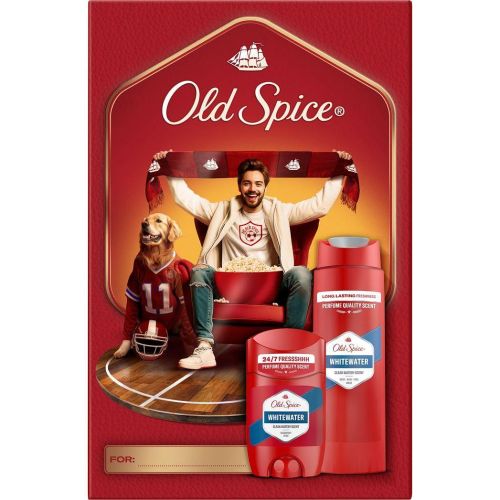 Old Spice Whitewater комплект душ гел 3в1 250 мл, стик дезодорант 50 мл (1 бр.)