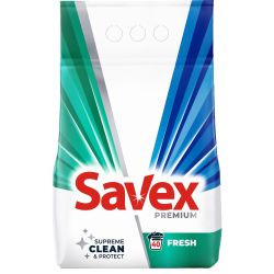 Savex Fresh прах за пране, 40 пранета (4 кг)