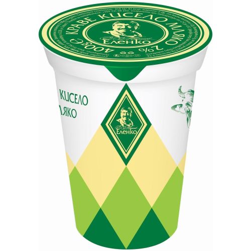 Еленко краве кисело мляко 2% (400 г)