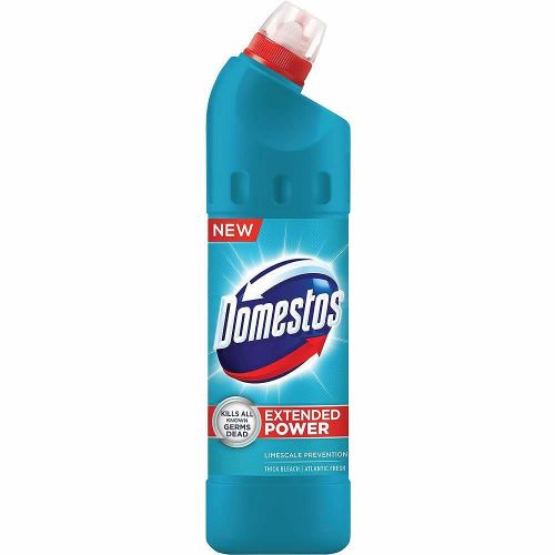 Domestos Extended Power избелващ дезинфектант за варовик (750 мл)