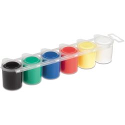 Primo темперни бои 6 цвята х 25 мл, в бурканчета (1 бр.)