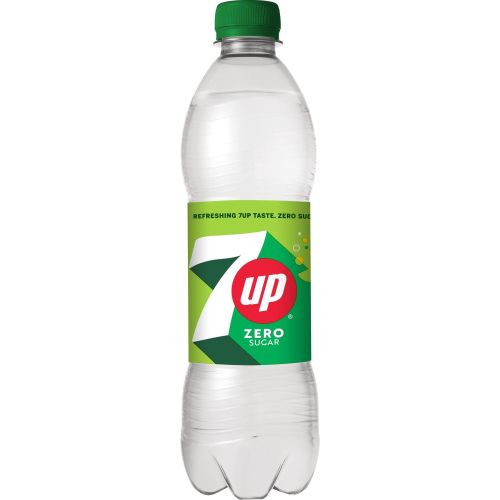 7UP газирана безалкохолна напитка, без захар (500 мл)