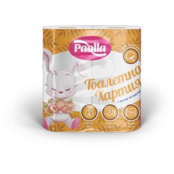 Paolla трипластова тоалетна хартия с аромат на праскова (4 бр.)