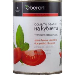 Оберон белени домати на кубчета (400 г)