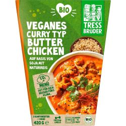 Tress Brüder био веган "маслено пиле" на соева основа (420 г)