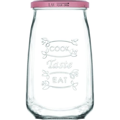 LAV буркан с метална винтова капачка, 1 л (1 бр.)