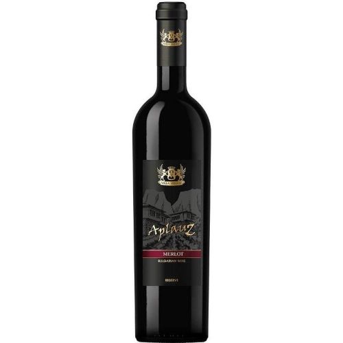 Villa Melnik Aplauz червено вино мерло (750 мл)