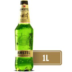 Amstel Premium Pilsener бира, PET (1 л)
