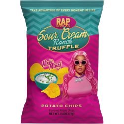 Rap Snacks Nicki Minaj Sour Cream Ranch Truffle картофен чипс със сметана (71 г)