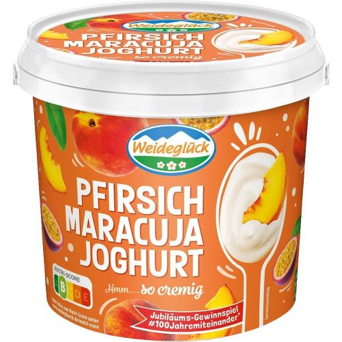 Weideglueck йогурт праскова и маракуя 3.5% (1 кг)