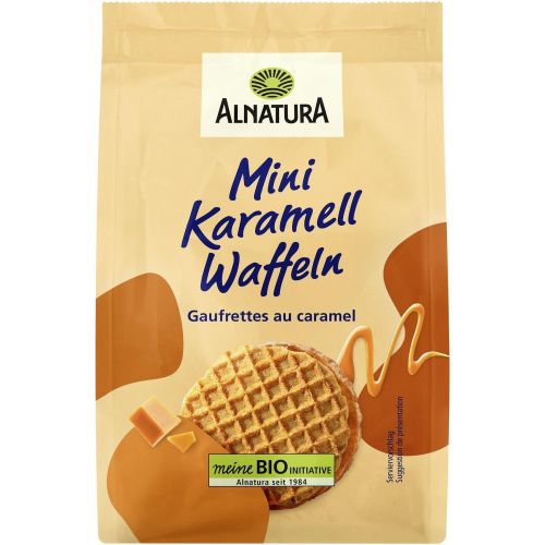 Alnatura био мини карамелени вафли (150 г)