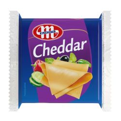 Mlekovita топено сирене чедър за сандвичи (130 г)