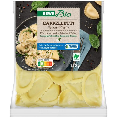REWE био капелети спанак и рикота (250 г)