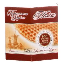 Нелис карамелени вафли (200 г)