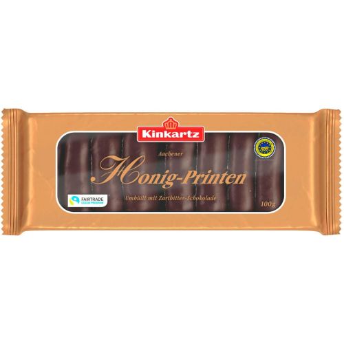 Kinkartz медени бишкоти с леко горчив шоколад (100 г)