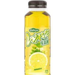 Wave Фибела зелен студен чай лимон (500 мл)
