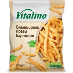 Vitalino замразени бланширани картофи (450 г)