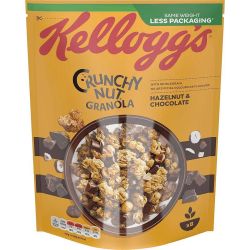 Kellogg's Crunchy Nut Granola зърнена закуска гранола с шоколад и ядки (380 г)