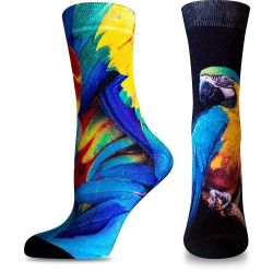 Happy Foottopia Print чорапи папагал бамбук 78%, размер 43 - 46 (1 бр.)