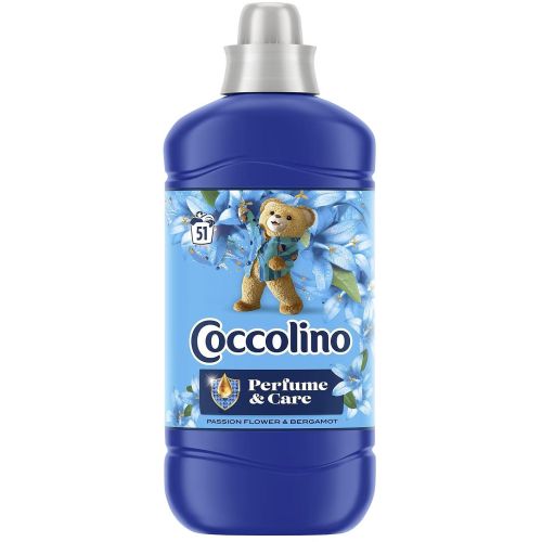 Coccolino Passion Flower & Bergamot омекотител, 51 пранета (1.275 л)