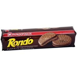 Papadopoulos Rondo шоколадови бисквити с шоколадов крем (250 г)