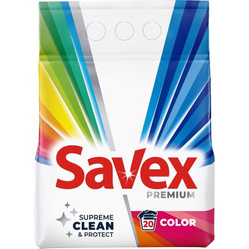 Savex Color прах за пране, 20 пранета (2 кг)
