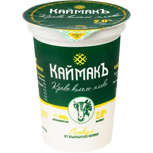 КаймакЪ Селекция кисело мляко 2% (400 г)