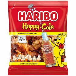 Haribo желирани бонбони хепи кола (175 г)