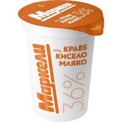 Маркели краве кисело мляко 3.6% (400 г)