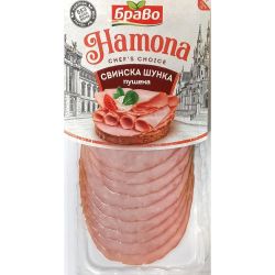 Браво Hamona свинска пушена шунка (160 г)