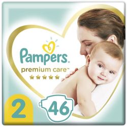Pampers Premium Care пелени Mini 2, 4 кг - 8 кг (46 бр.)