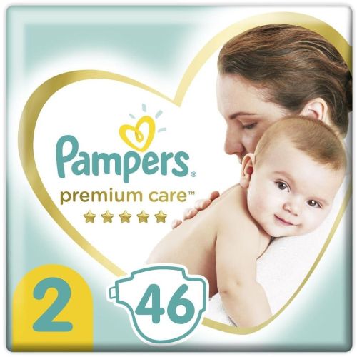 Pampers Premium Care пелени Mini 2, 4 кг - 8 кг (46 бр.)