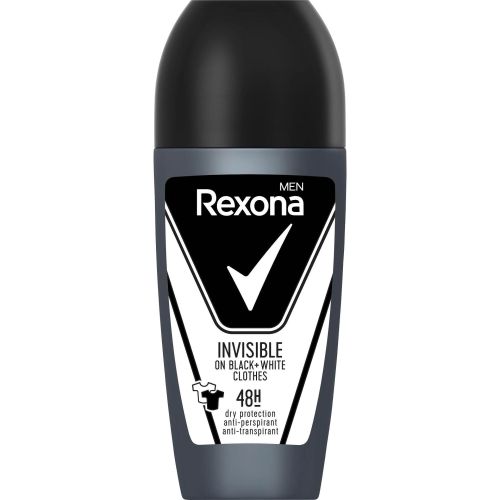 Rexona Men рол он Invisible Black & White (50 мл)