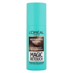 L'Oréal Magic Retouch спрей за бели корени 7, Medium Iced Brown (75 мл)