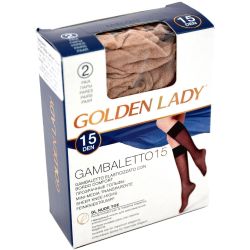 Golden Lady 3/4 чорапи Classico, цвят черно