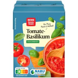 REWE доматен сос с босилек (380 мл)