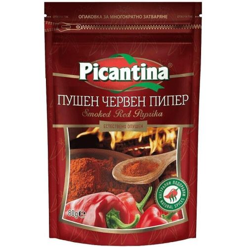 Picantina пушен червен пипер, с цип (80 г)