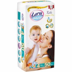 Lara Premium пелени, 7 кг - 18 кг (50 бр.)