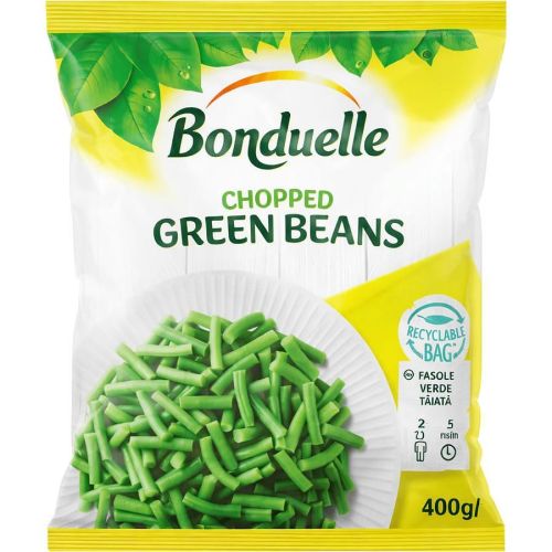 Bonduelle замразен нарязан зелен фасул (400 г)