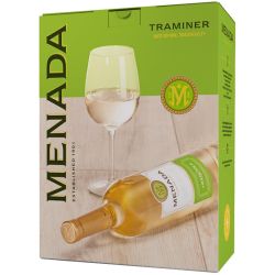 Menada бяло вино траминер Bag In Box (3 л)