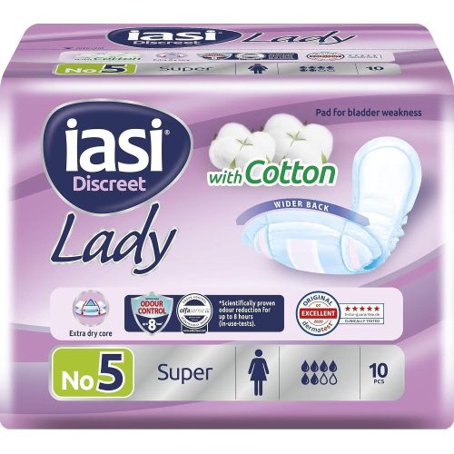 IASI Lady Super подложки за лека инконтиненция, No 5 (10 бр.)