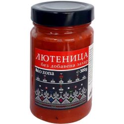 bio zona лютеница без добавена захар (300 г)