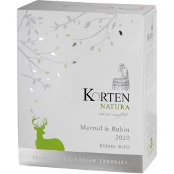 Korten Natura червено вино мавруд и рубин, Bag in Box (3 л)