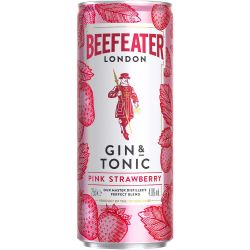 Beefeater Gin & Tonic Pink Strawberry коктейл (250 мл)