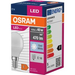 Osram LED крушка 4.9W 470LM E14 (1 бр.)