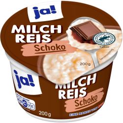 Ja! мляко с ориз, различни вкусове (200 г)